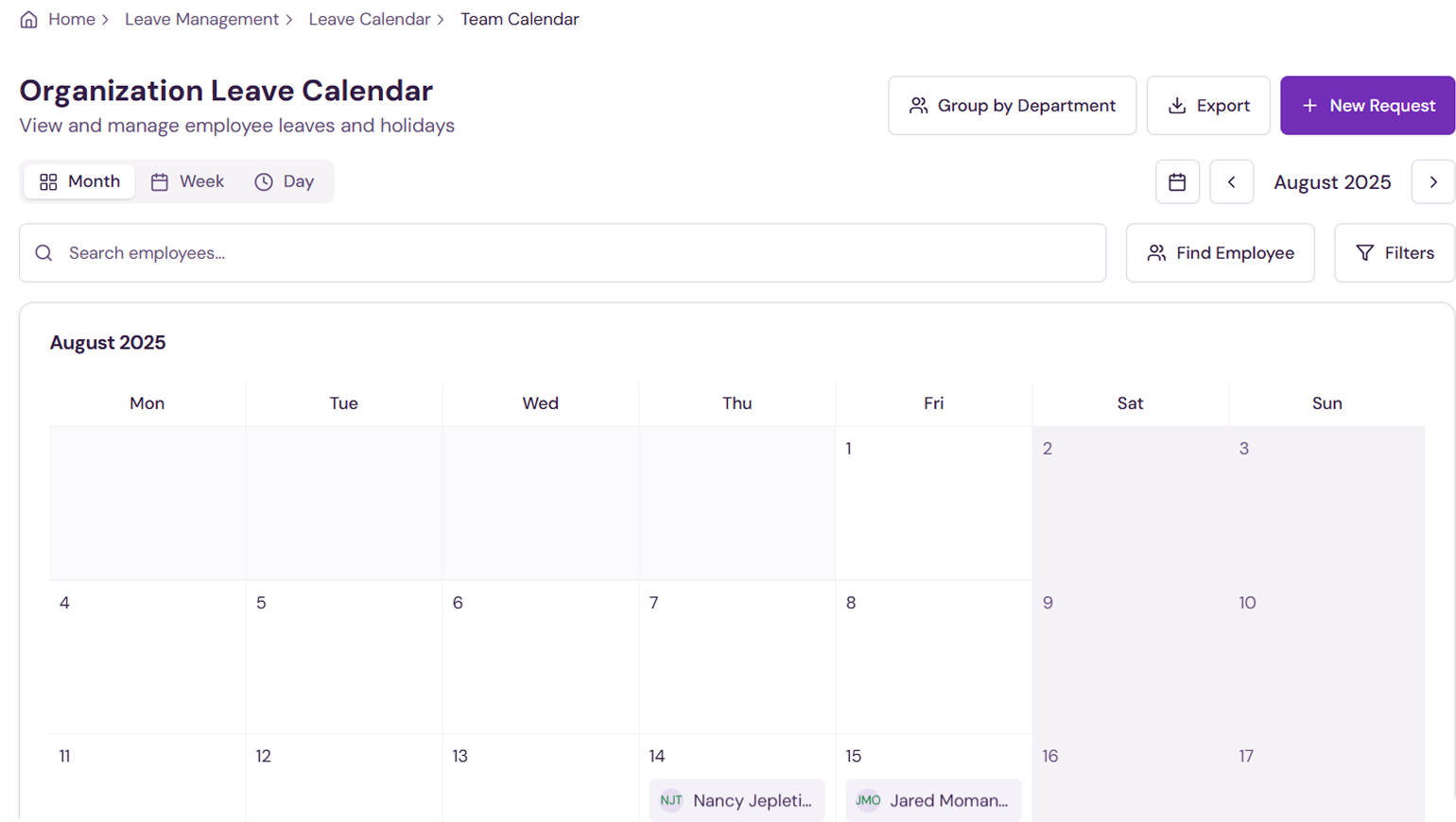 Manage Leave Seamlessly